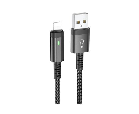 Кабель Borofone USB-A Lightning 1.2м 2.4А