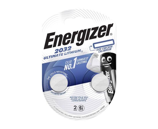 Батарейки Energizer CR2032 2шт Ultimate Lithium