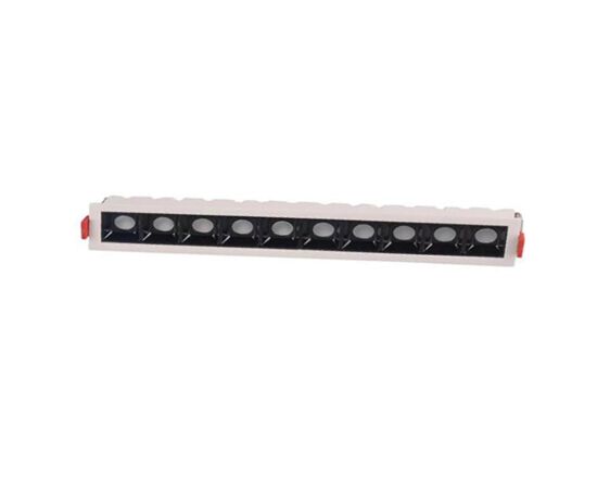 Lamp AIMON LED 20W 4000K 415mm white recessed