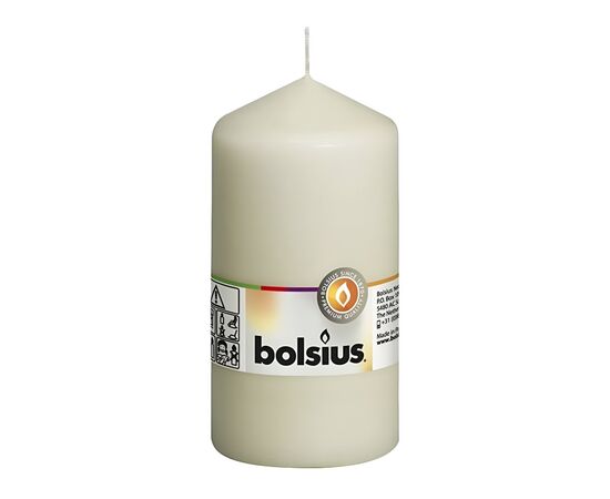 Candle Bolsius130/68 cream