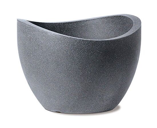 Flower pot Scheurich 250/30 PLANTER SCHWARZ GRANIT