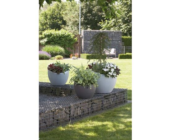 Flower pot Scheurich 250/30 PLANTER SCHWARZ GRANIT