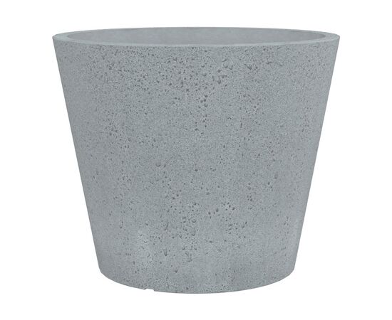 ეზოს პლასტმასის ქოთანი Scheurich 238/49 C-Cone Stony Grey 46 ლ