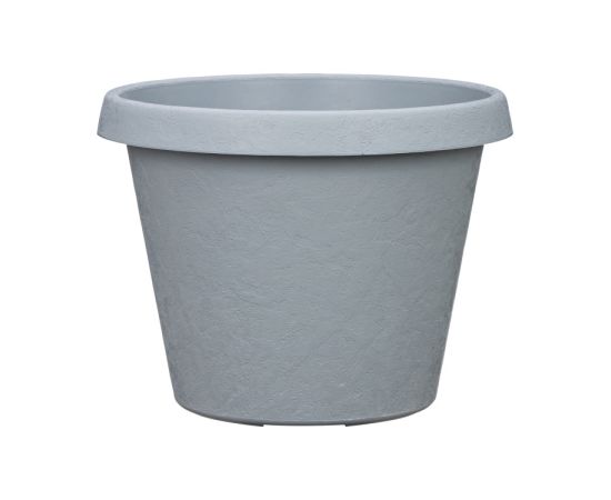 Outdoor plastic pot Scheurich 35/285 Stones light grey