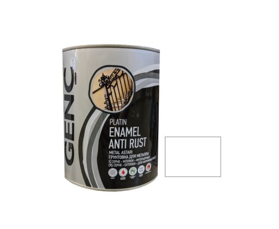 Primer anti rust Genc Synthetic antirust white 2,5 l