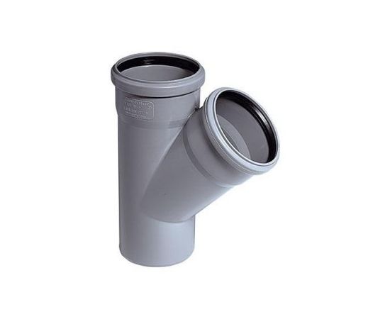 Tee of internal sewerage Armakan 110/110/110mm / 45°