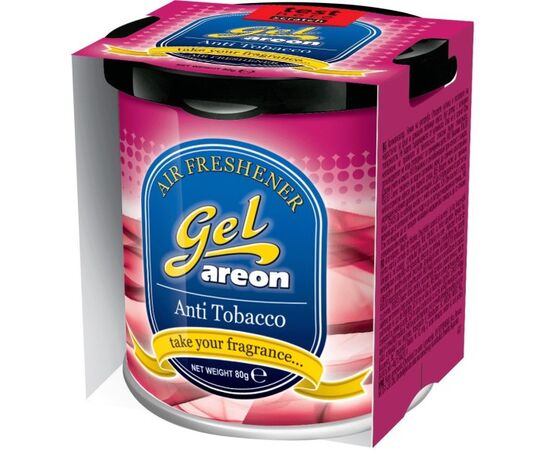 Ароматизатор желе Areon Gel GCK13 анти табак 80 г