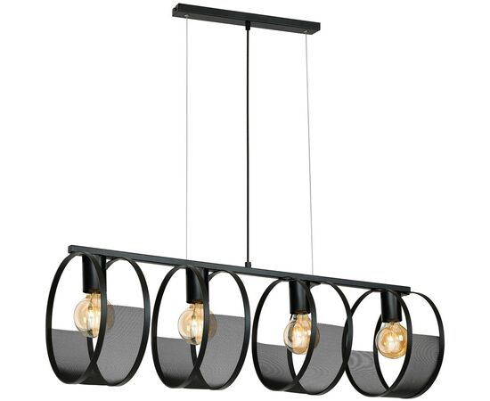 Pendant Luminex 9736 Siner 4 E27 15W black