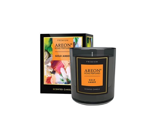 Fragrant candle AREON gold amber 500 gr 03995