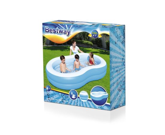 Inflatable pool Bestway Lagune 54117 262x157x46 cm