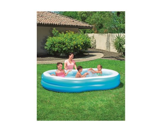 Inflatable pool Bestway Lagune 54117 262x157x46 cm