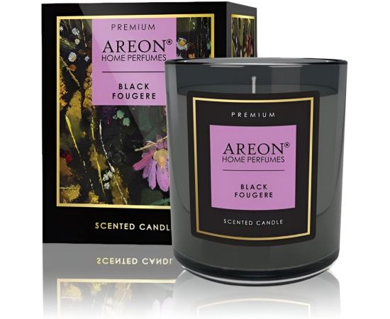 Fragrant candle AREON black fougere 500 gr 03992
