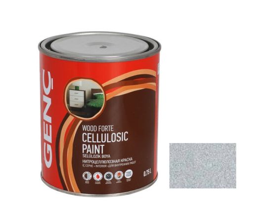 Paint nitro Genc metallic grey 7111 750 ml
