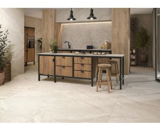 Porcelain tile Emotion Ceramics P Callas Ivory Mat 9,5 R PRI 60X60cm