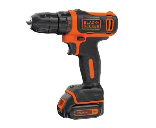 აკუმულატორის დრელი-სახრახნისი Black+Decker BDCDD12B-QW 10.8V