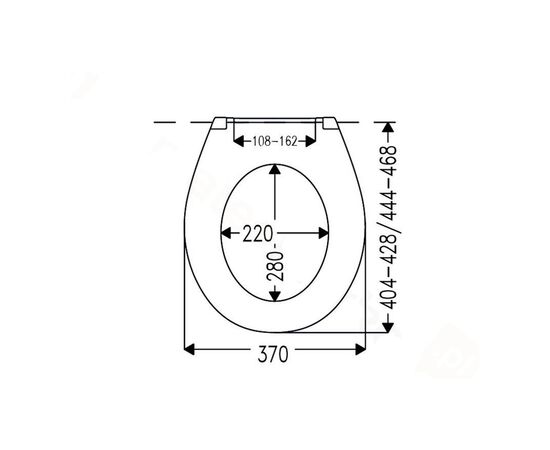 Крышка для унитаза с детским сиденьем Tycner Standart 2W1 PP 2287