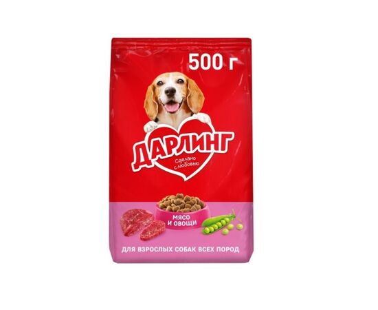 Сухой корм для собак Darling говядина и овощи 500г