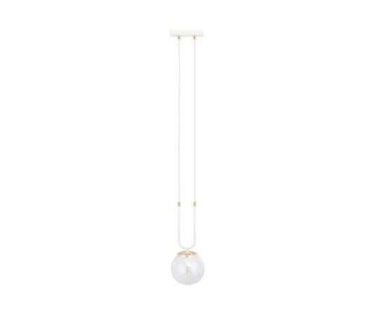 Pendant EMIBIG GLAM 1 E14 1x MAX 40W white transparent