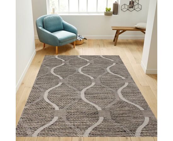 Ковер DCcarpets Terazza 21110 Ivory Silver/Grey 160x230