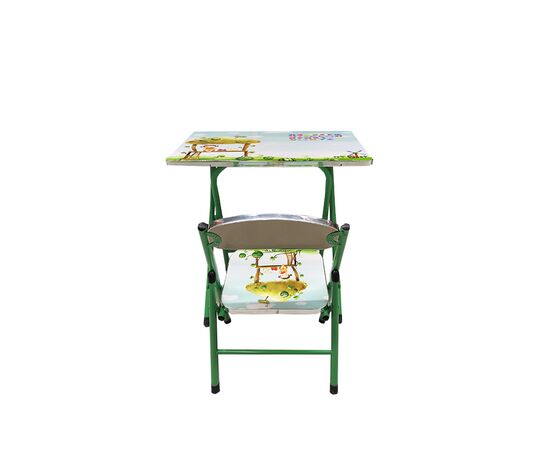 Table with children's chair folding GIRL