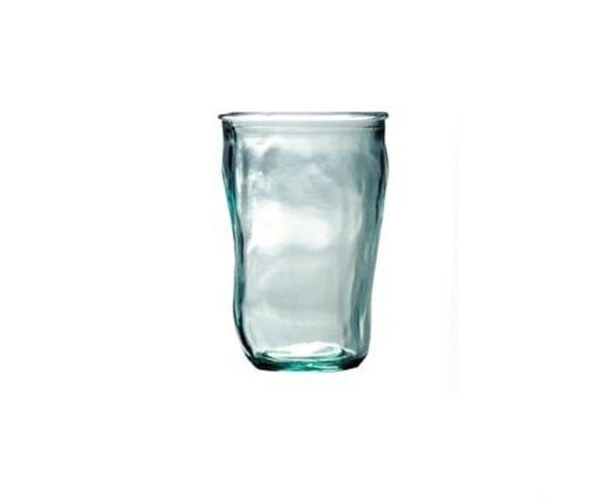Glass transparent tall V. SAN MIGUEL SAC 350 CC BOC2367
