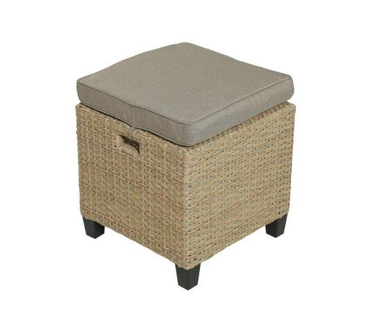 Pouffe with cushion Baxter HUC39486 beige