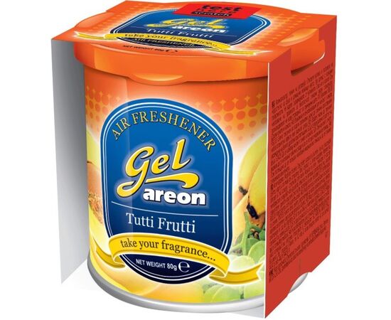 Ароматизатор желе Areon Gel GCK08 тутти-фрутти 80 г