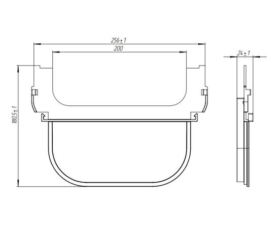 Tray adapter Standartpark ПЛВ-20.08х20.20-ПП 6855/1-4