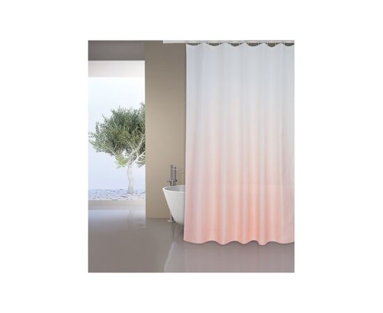 Shower curtain MSV Sugar Rose Pastel 180x200 cm