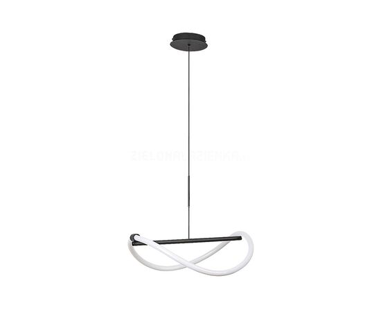 Pendant Rabalux Serena LED 15W 4000K h1500 L450 black white