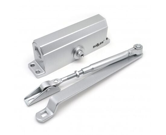 Door closer Soller No. 301 40-50 kg gray metallic