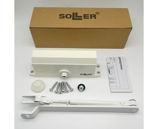 Door closer Soller №301 40-50 kg white