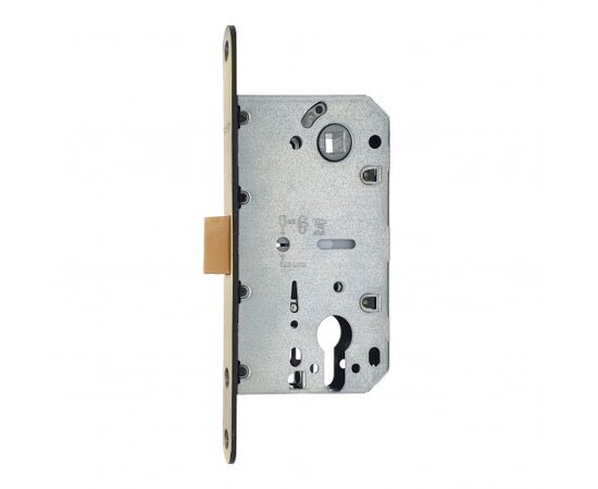 Silent mortise lock Soller 600ET-AB turnkey bronze