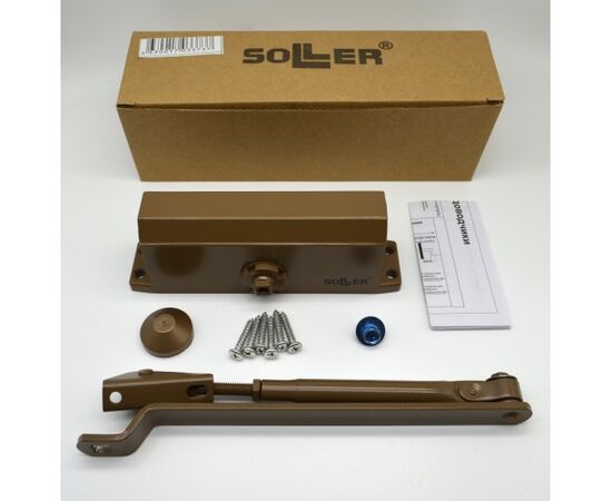 Door closer Soller №301 40-50 kg brown