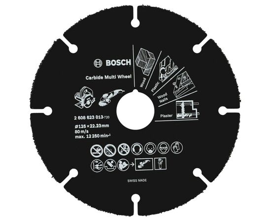 Saw blade for wood Bosch 2608623013 125x1x22.23 mm