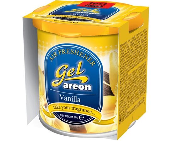 არომატიზატორი ჟელე Areon Gel GCK09 ვანილი 80 გ