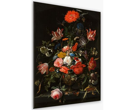 Картина на стекле Styler Red Bouquet GL388 50X70 см