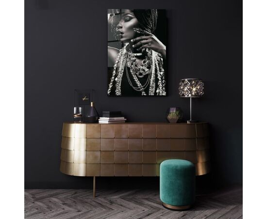 A picture on glass Styler GM004 JEWEL 50X70