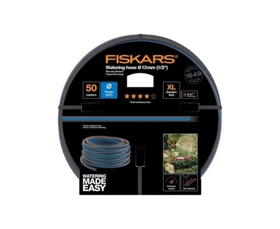 შლანგი Fiskars 1027106 Q4 13 მმ (1/2") 50 მ