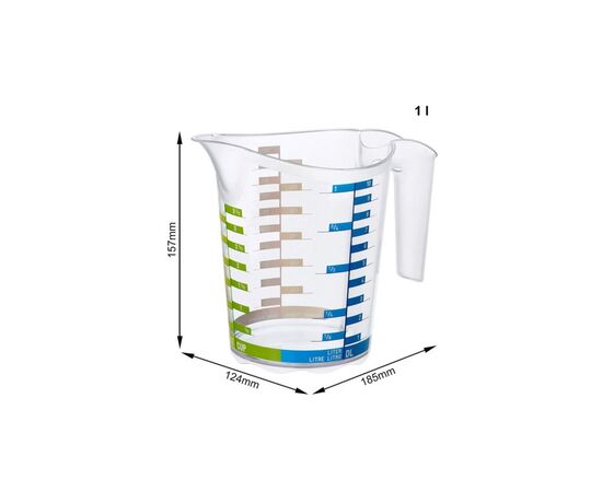 Кружка мерная Rotho 1л DOMINO