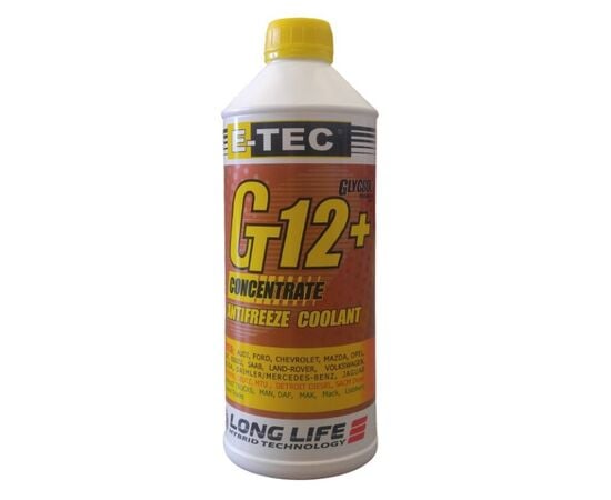 Antifreeze E-TEC Glycsol Gt12+ yellow 1.5 l