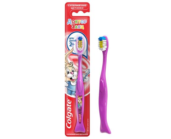 Зубная щетка Colgate детская +2