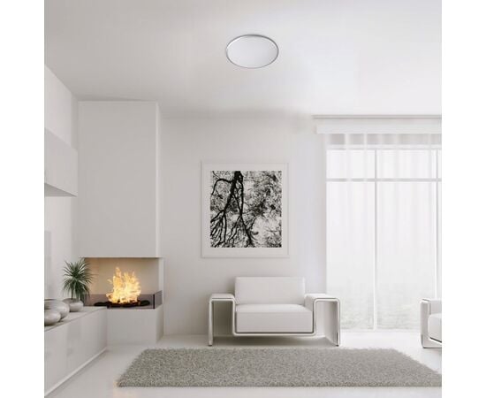 Ceiling lamp Rabalux Engon 45W 4000K Ø480 H70 gray white 71131