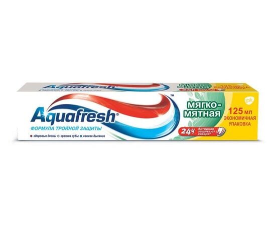 Toothpaste Aquafresh 3 Total M&M 125 l