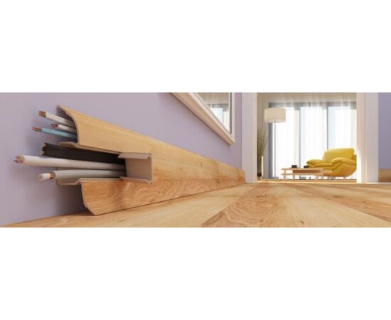 Plinth VOX Profile PVC Flex Oak classic BF-560 2,5m