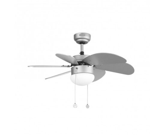 Chandelier fan FARO PALAO gray E14 1x40W Ø820mm