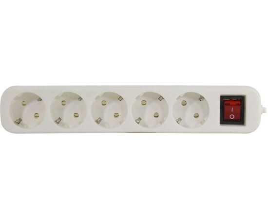 Extension cord  DEFENDER S530 5 sectional with grounding 3 m white