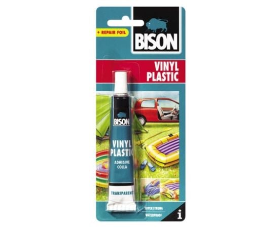 Adhesive for vinyl Bison Vinyl Plastic 25 ml transparent