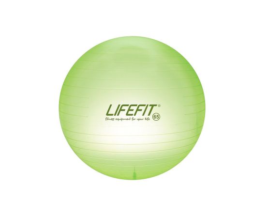 Gymnastics ball green LIFEFIT 65 cm.