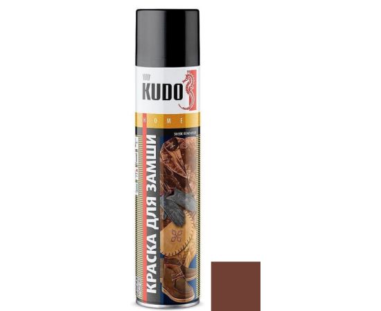 Suede and nubuck paint Kudo KU-5252 400 ml brown